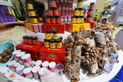 楊維俊等市領(lǐng)導(dǎo)檢查參觀第25屆蘭洽會(huì)我市展館